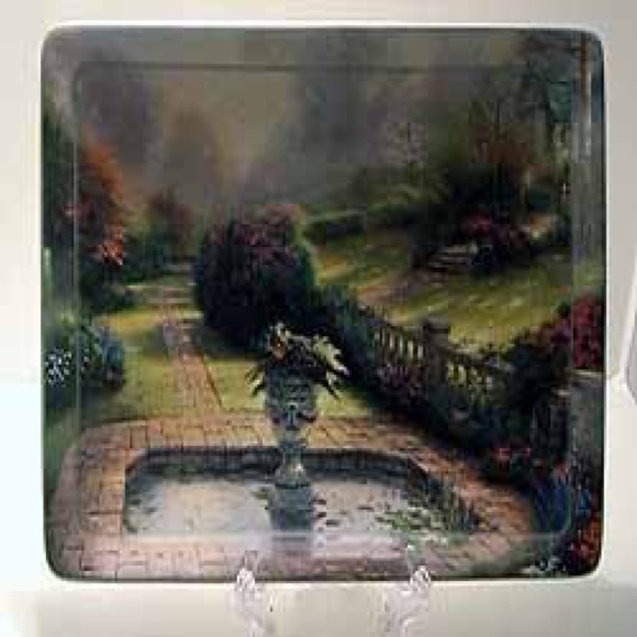 Set of 9 Thomas Kinkade - Nature’s Retreat collectible plates - Picture 6 of 16